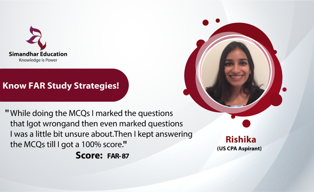 CPA-FAR Exam Study Strategies from Rishika