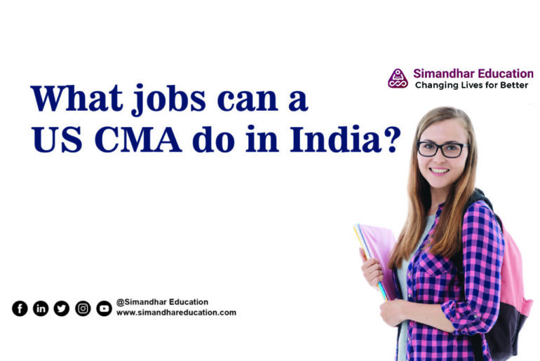 What jobs can a US CMA do in India?