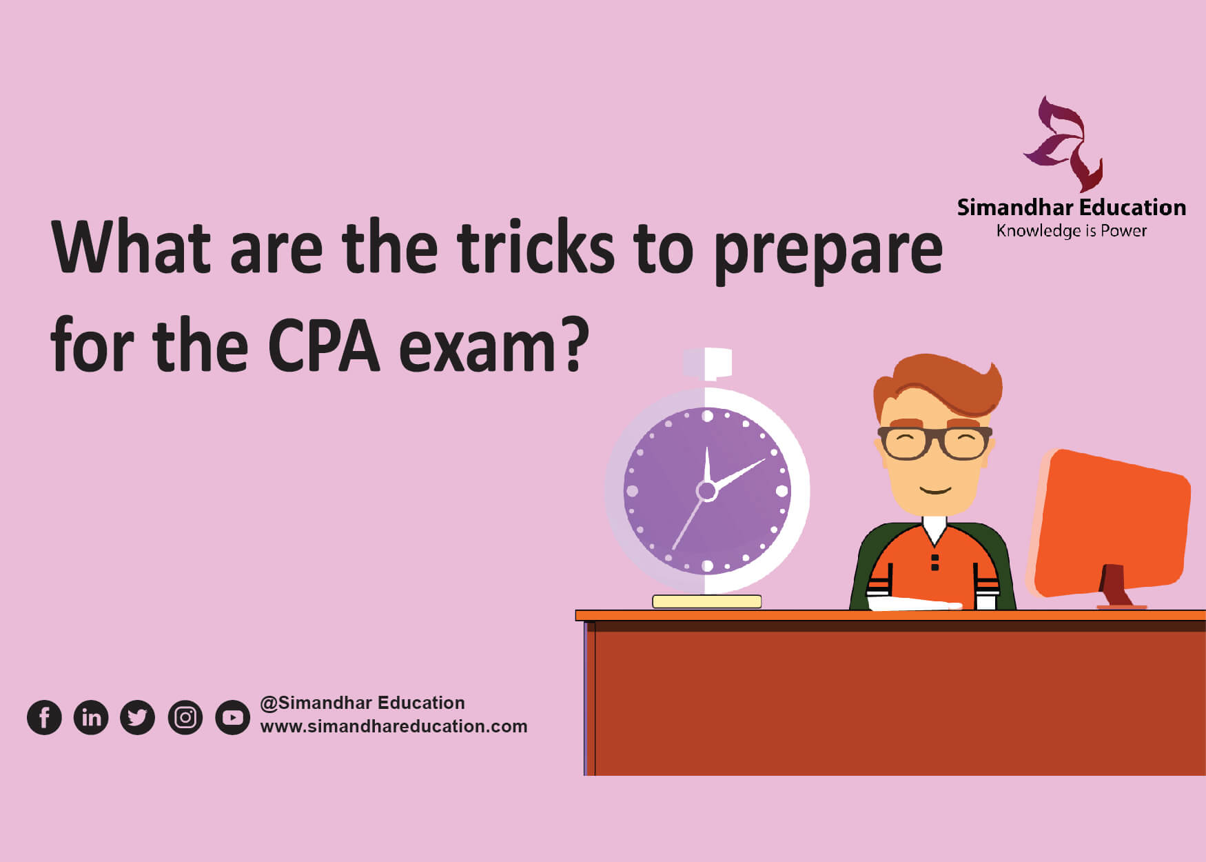 What are the tricks to prepare for the CPA exam?