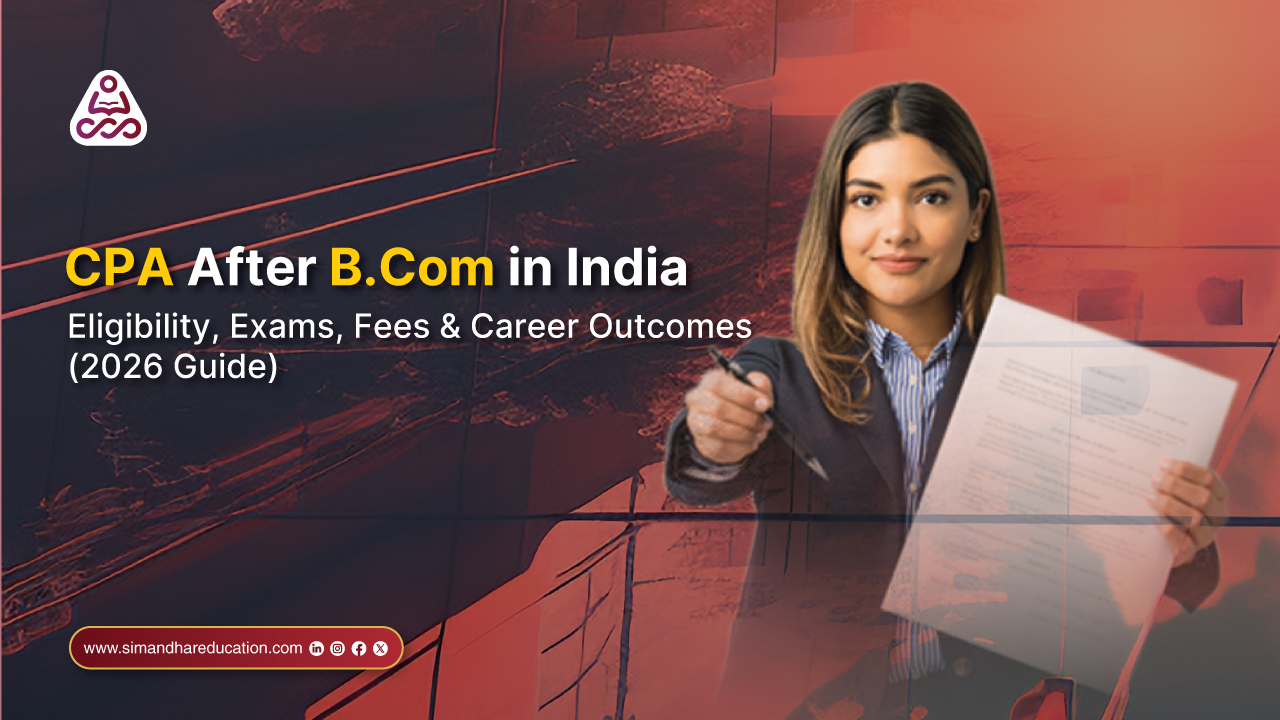 CPA After B. Com in India (2026 Guide): Eligibility, Exams, Fees & Career Scope | Simandhar Education