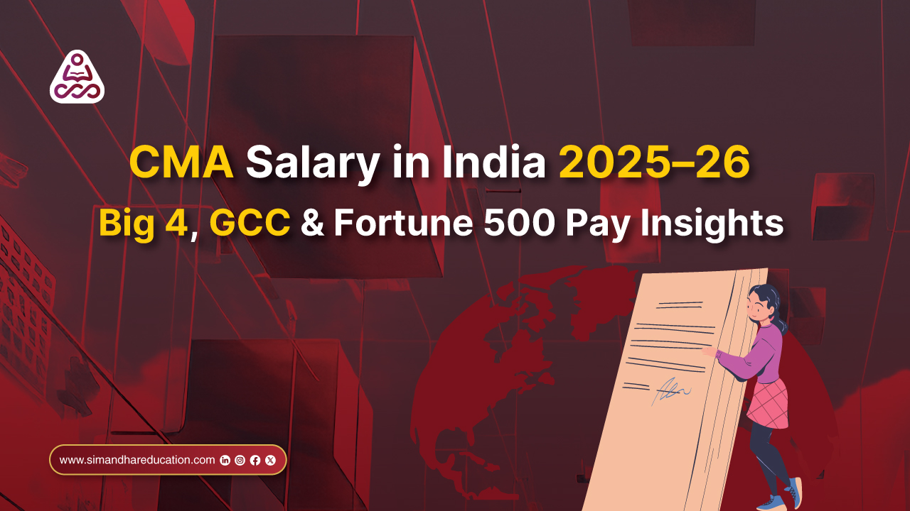 CMA Salary in India 2025–26: Big 4, GCC & Fortune 500 Pay Insights | Simandhar Education