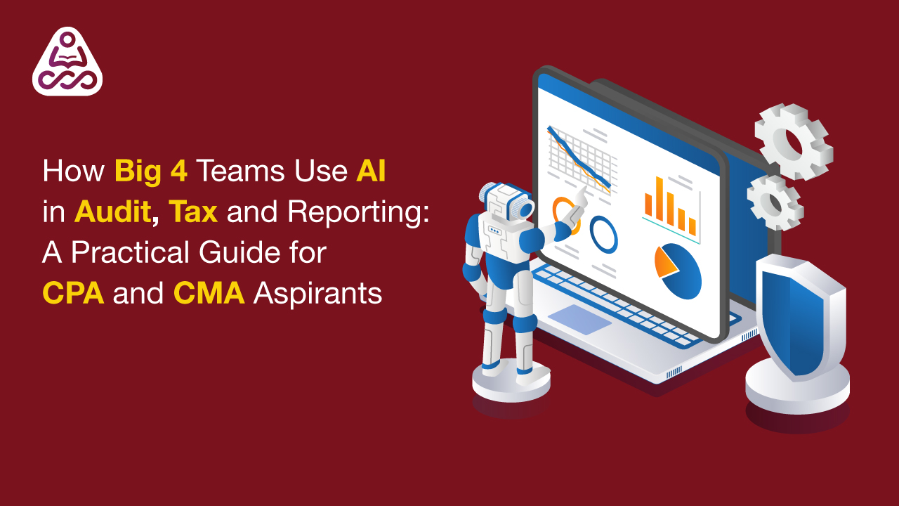 How Big 4 Use AI in Audit, Tax and Reporting | Practical Guide for CPA and CMA Aspirants