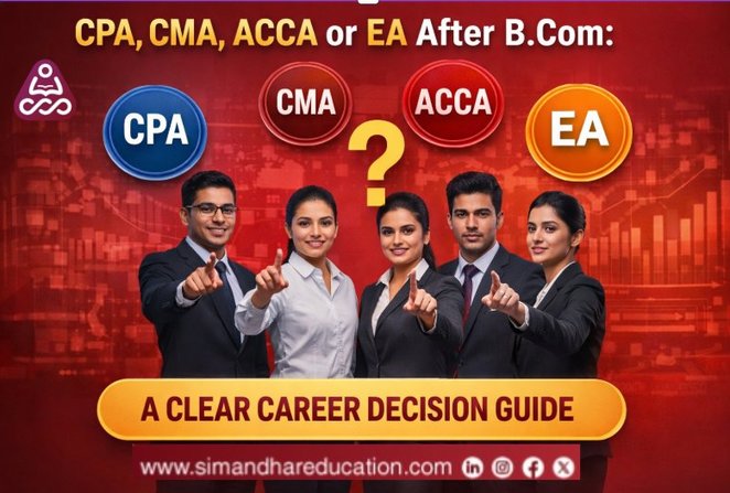CPA, CMA, ACCA or EA After B.Com: Which Course Is Right for You?