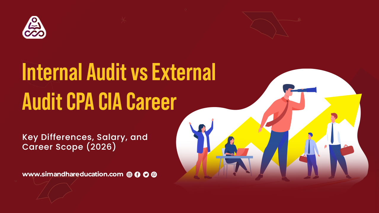 Internal Audit vs External Audit CPA CIA Career 2026: Differences, Salary, Scope