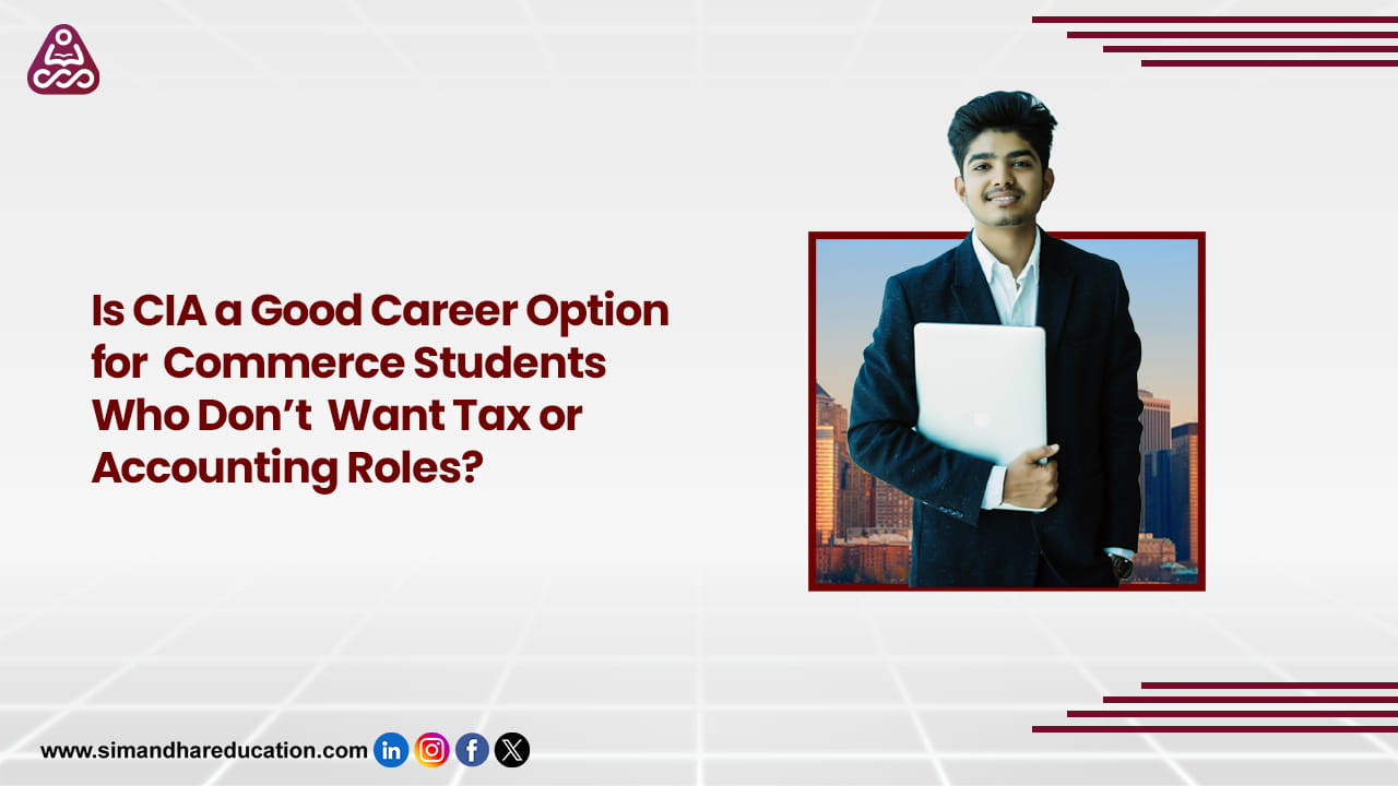 CIA career for commerce students