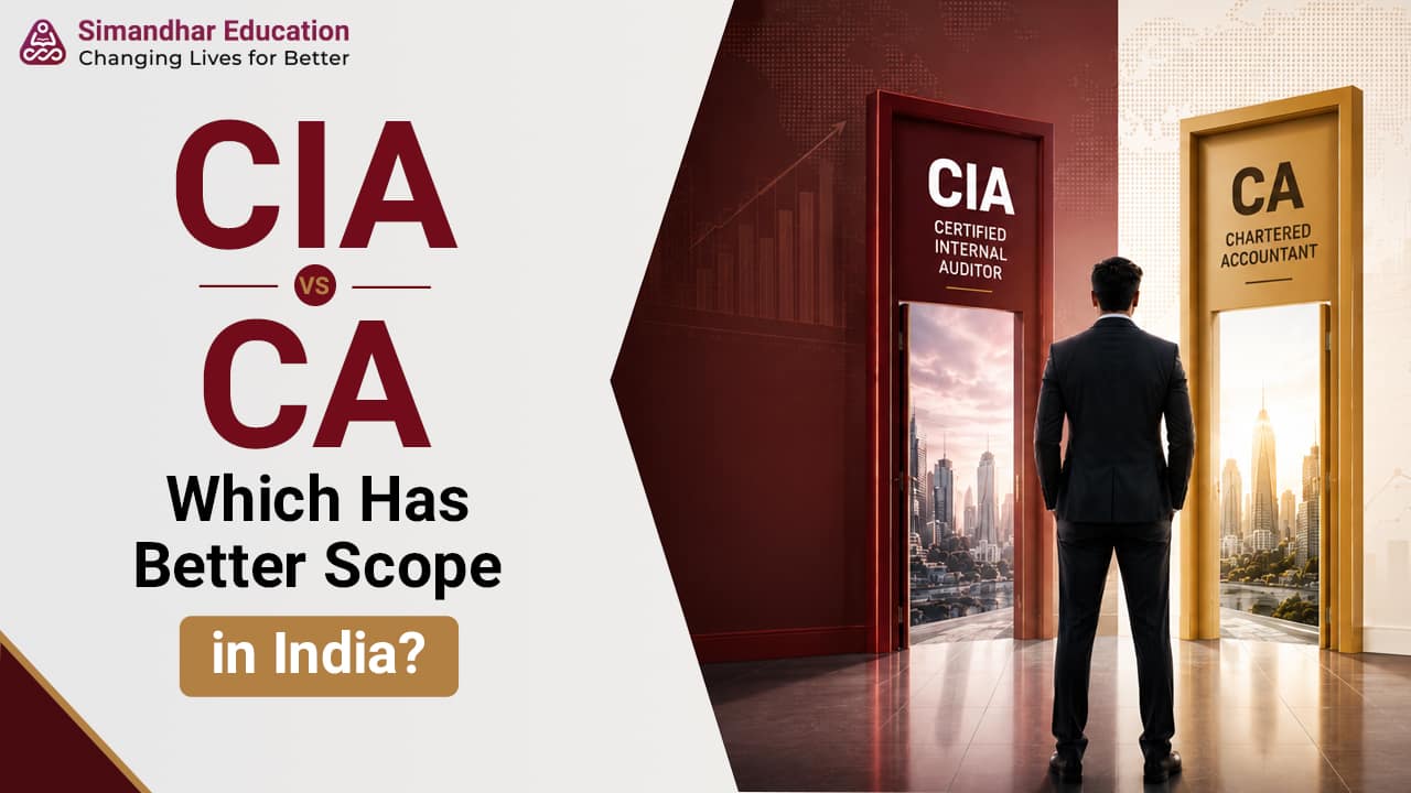 CIA vs CA comparison for internal audit and accounting careers in India