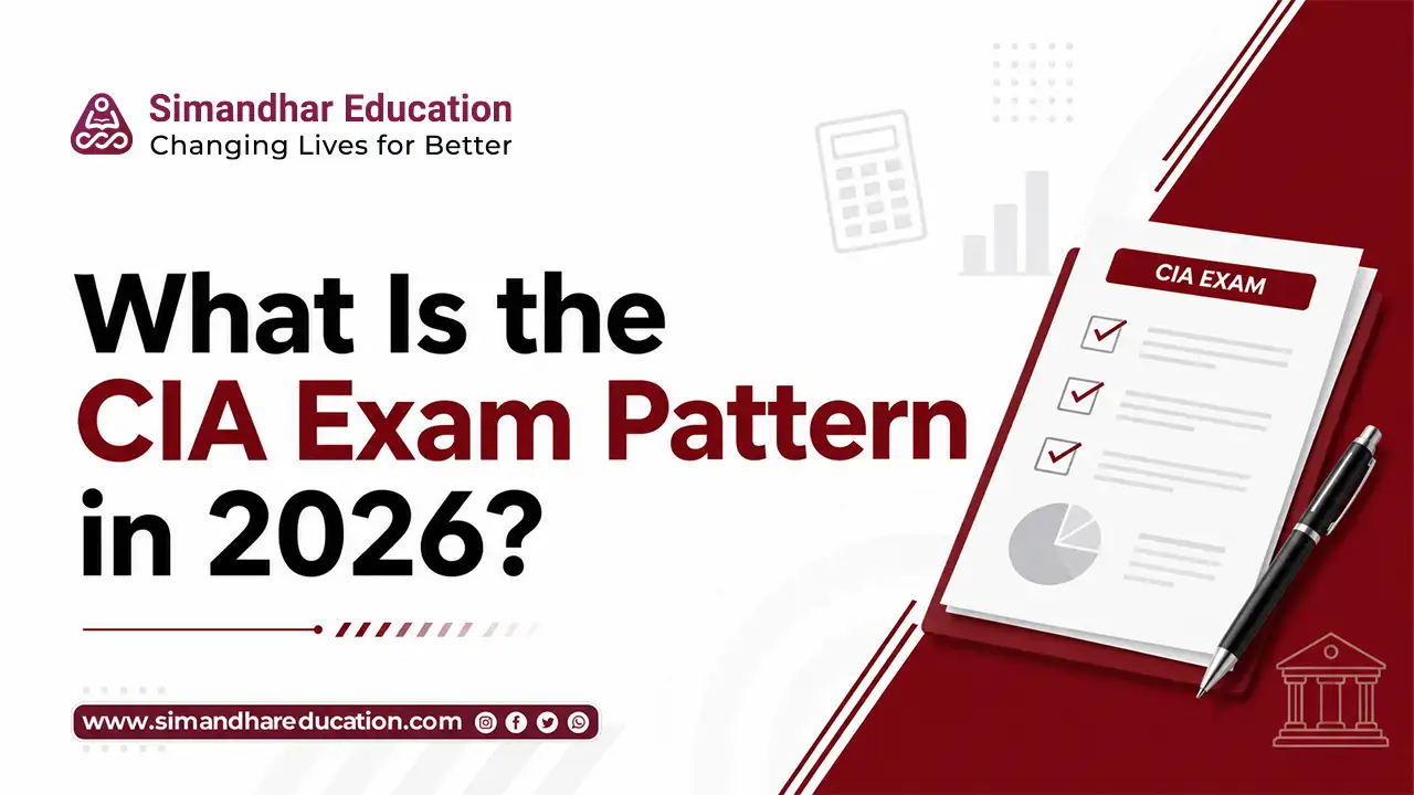CIA exam pattern 2026 with Part 1 Part 2 and Part 3 format
