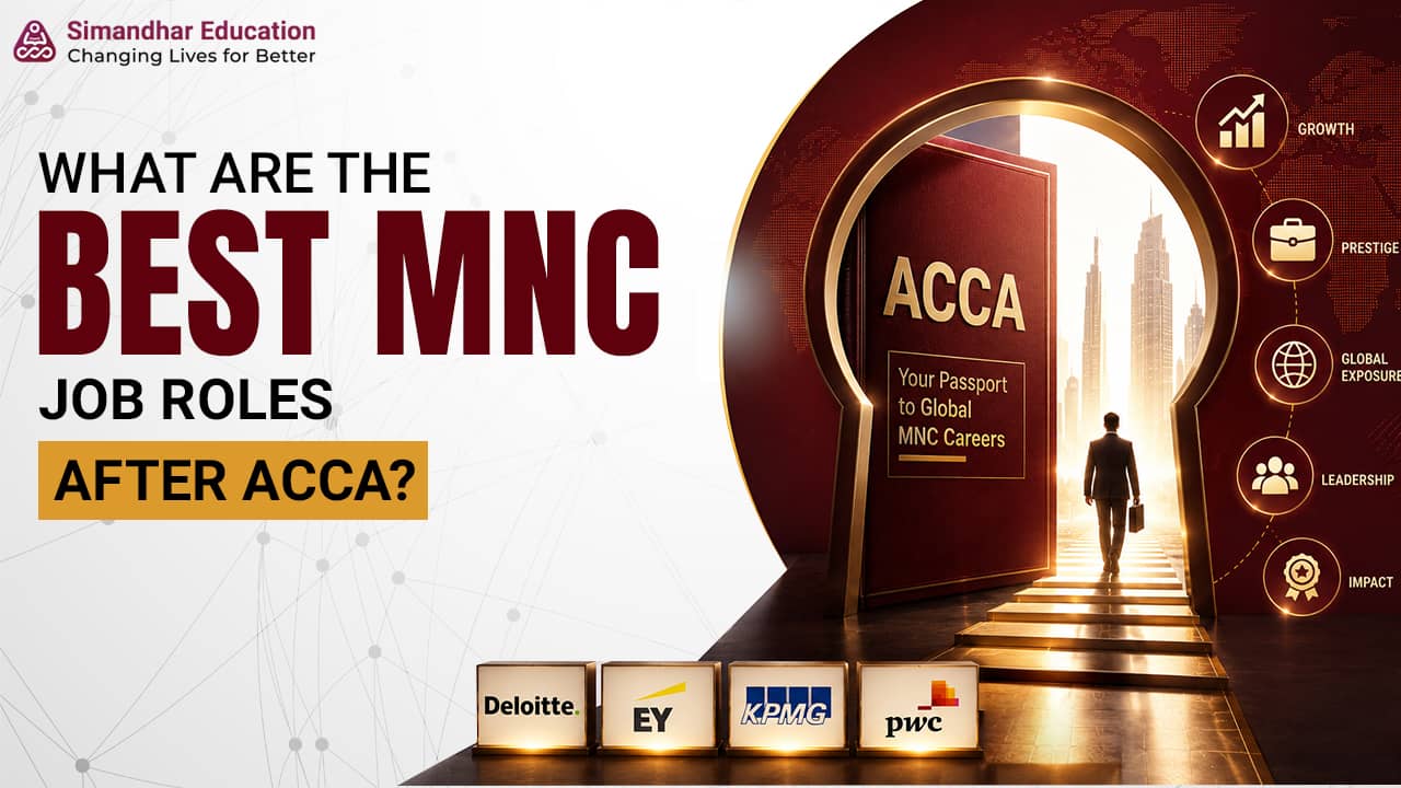 ACCA jobs MNC India for global accounting and finance careers