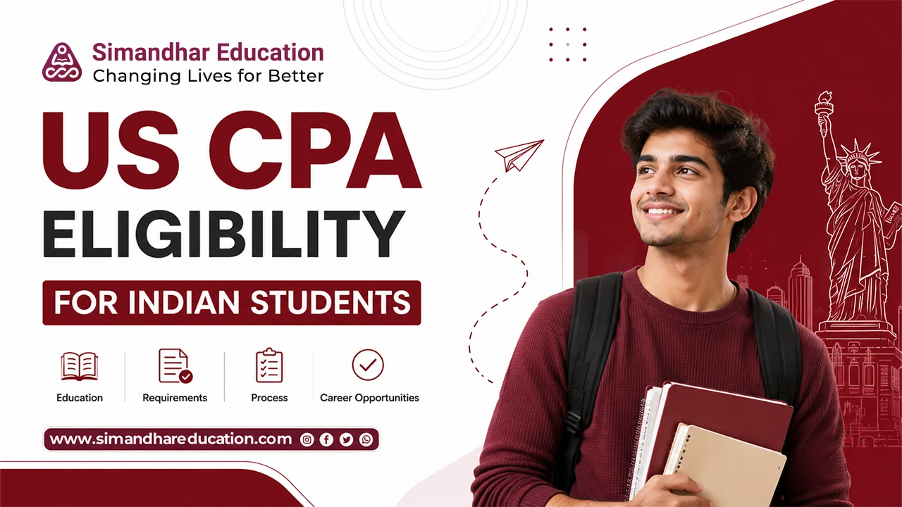 US CPA eligibility guide for Indian students explaining the 150-credit rule, exam requirements, and CPA licensing process in 2026.