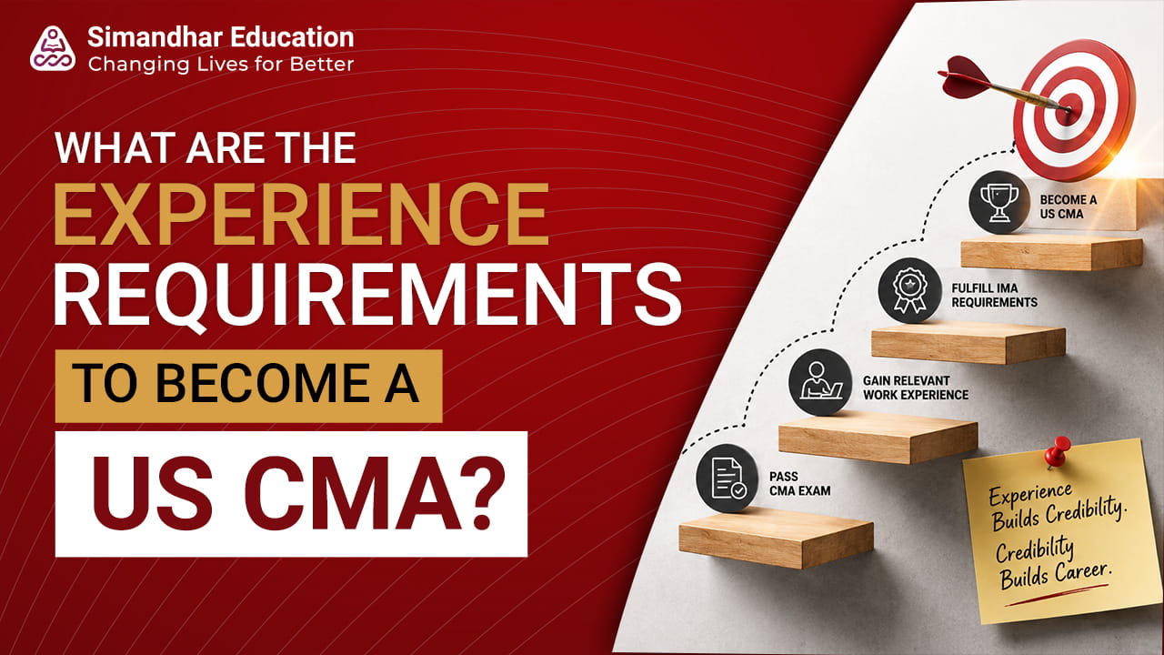 US CMA work experience requirement explaining the two-year continuous professional experience needed for CMA certification
