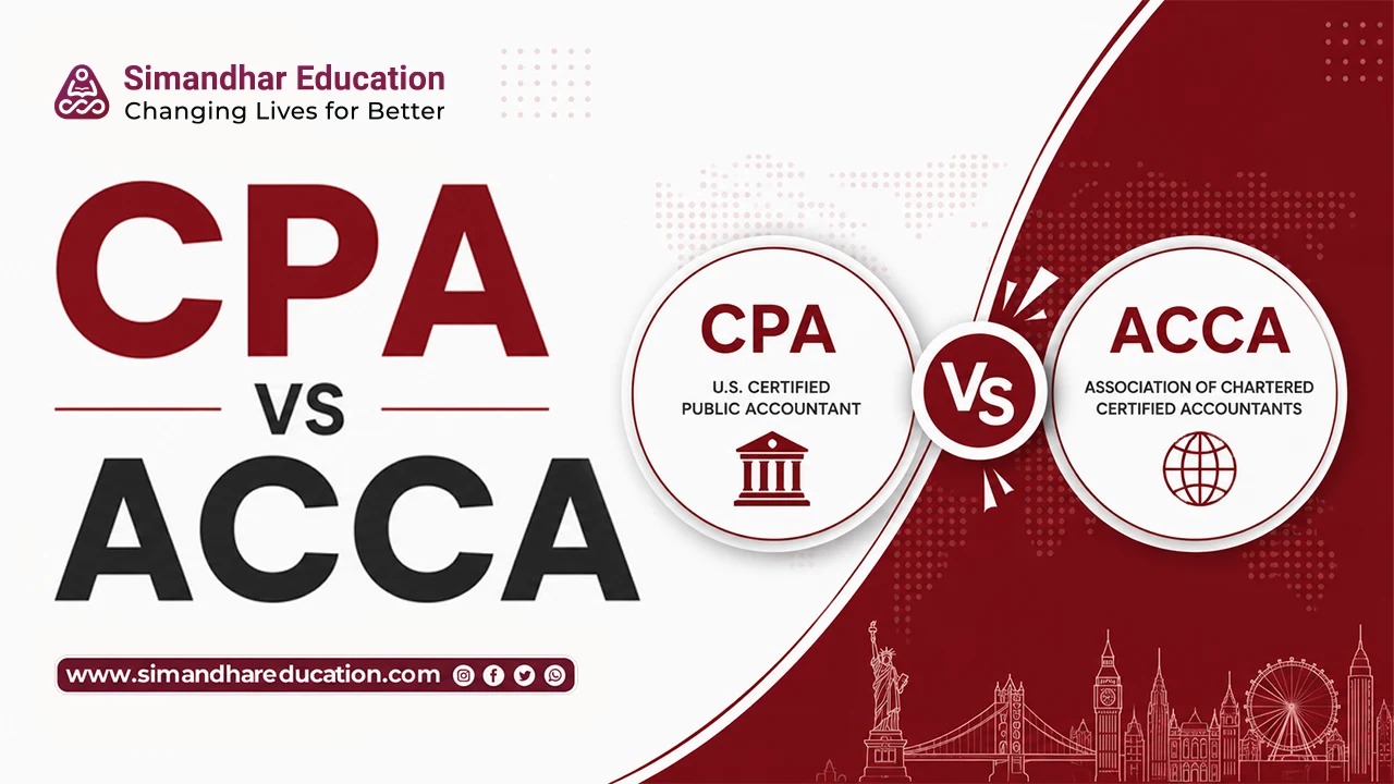 Comparison guide between CPA and ACCA for Indian students covering eligibility, salary, course fees, career opportunities, and global job prospects in 2026.
