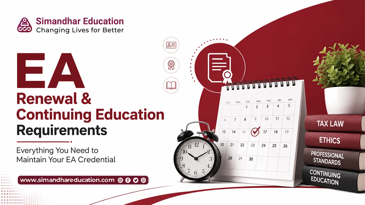EA annual renewal process and continuing education requirements