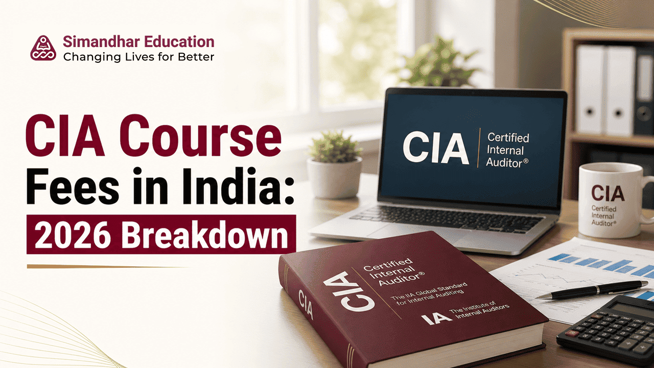 CIA aspirant reviewing the 2026 course fees, exam costs, certification structure, and career opportunities in India.