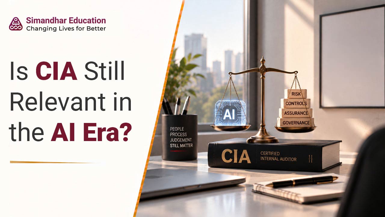 CIA professional using AI-powered analytics to assess financial risks, internal controls, governance, and audit findings.