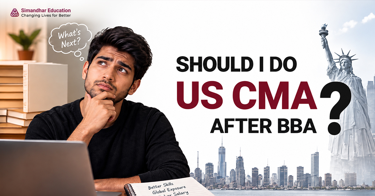 BBA student preparing for CMA USA to build a finance career
