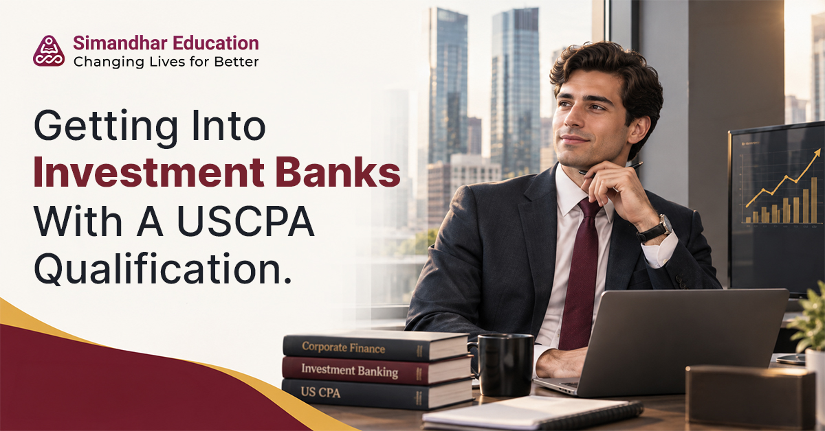US CPA professional exploring investment banking career opportunities 