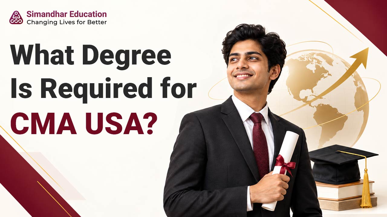 CMA USA aspirant exploring eligible degrees, three-year Indian degree validity, accreditation, and eligibility requirements