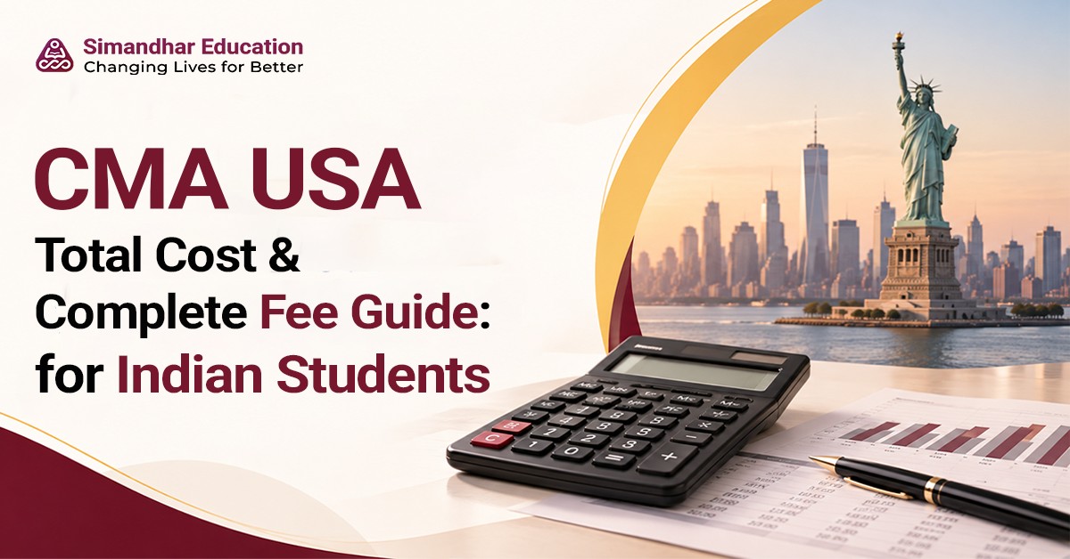 Indian CMA USA aspirant reviewing total CMA USA costs, including IMA membership, registration, exam fees, coaching, and study materials.