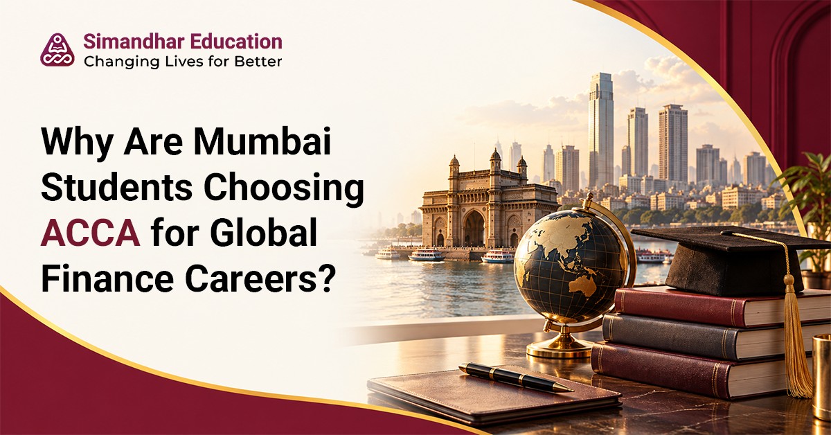 Commerce students in Mumbai exploring ACCA courses, exemptions, flexible exams, global accounting qualifications, and career opportunities in finance and accounting.
