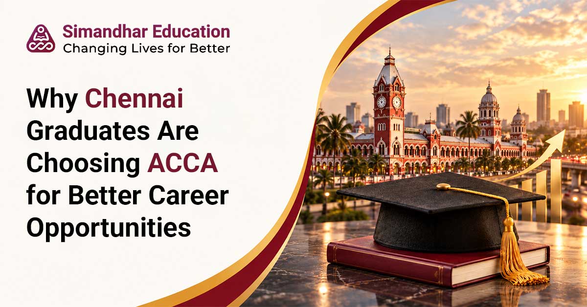 Commerce student in Chennai exploring ACCA courses, eligibility, B.Com exemptions, IFRS skills, Big 4 opportunities, and global finance careers.